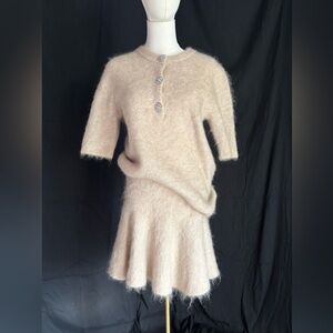 H&M Edition Beige Knit Garment SET